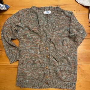 Hand Knit Cotton Cardigan